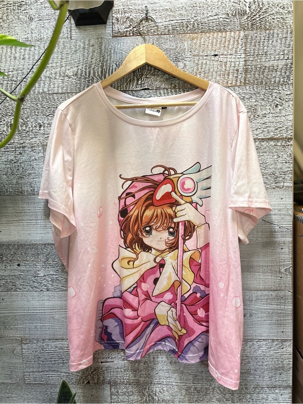 SHEIN X | Cardcaptor Sakura Licensed Anime Collab Shirt - Women's 4XL
